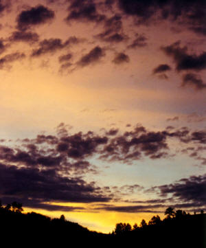 Sunset in Southern Colorado